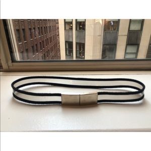 Prada PVC and velvet Belt